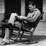 Portrait of Gene Tunney Reading